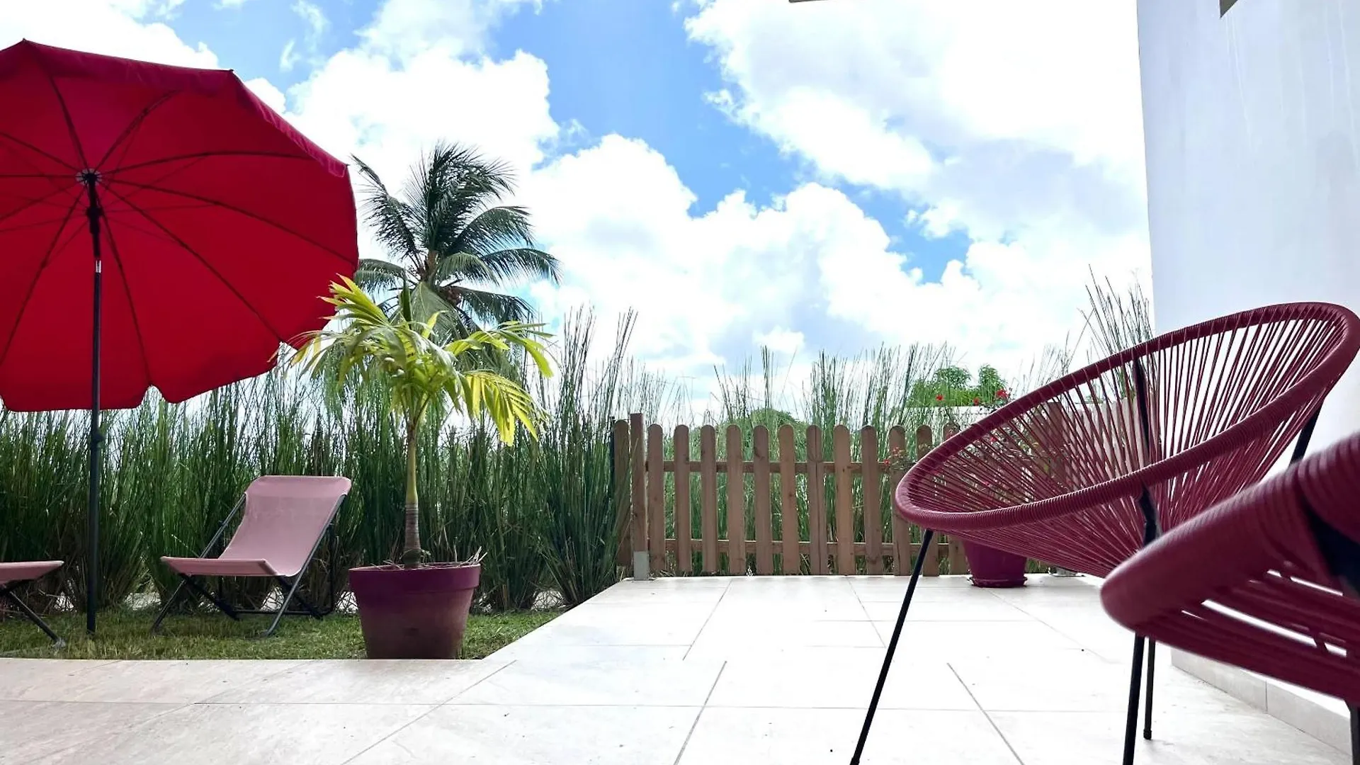 Apartment Appartement Charmant A Ducos Avec Terrasse - 48 M² Et Jardin Martinique